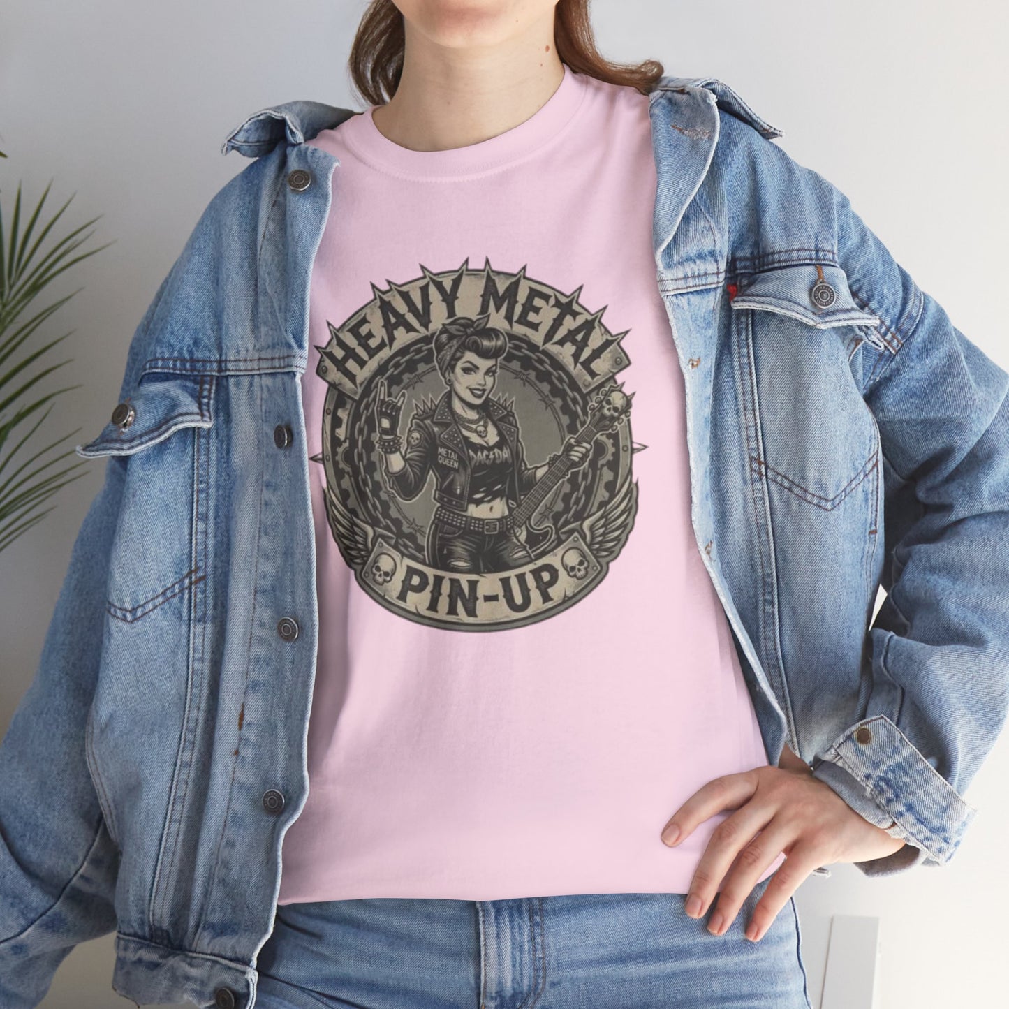 T-shirt Pin-up Heavy Metal