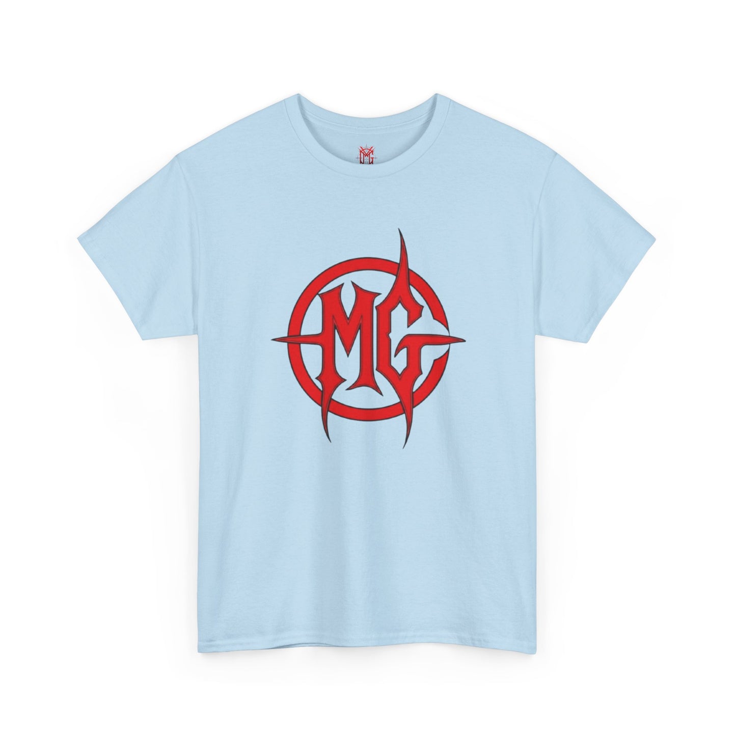 T-shirt MG rouge avec logo