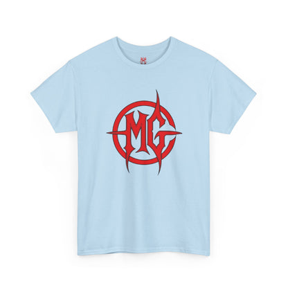 T-shirt MG rouge avec logo