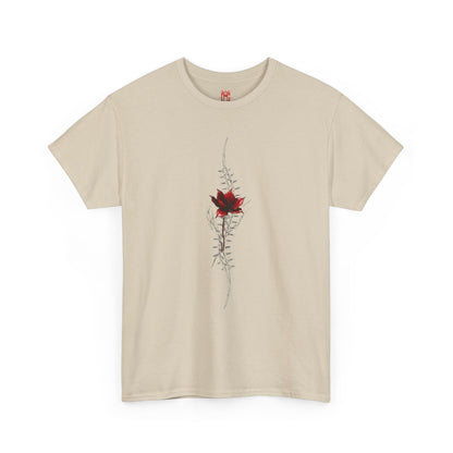 Spine & Red Rose T-Shirt