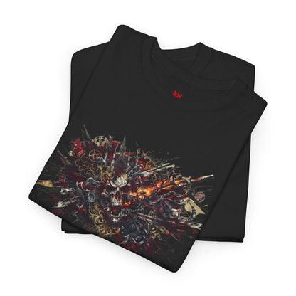 Galaxy Abstract Metal T-Shirt
