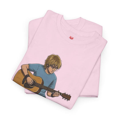 Homme Guitariste Acoustique T-Shirt