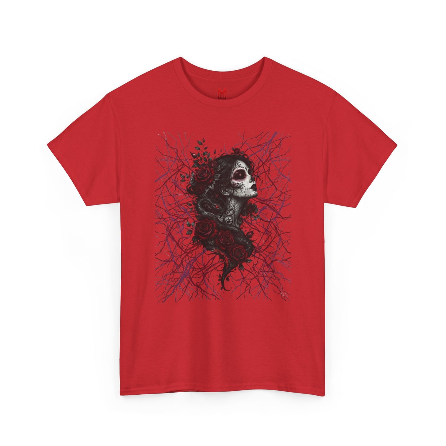 T-shirt Crâne et Roses