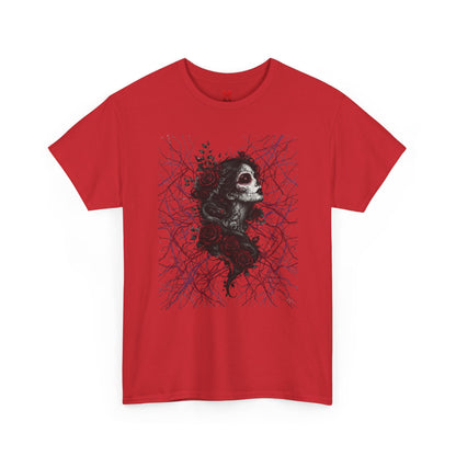 T-shirt Crâne et Roses