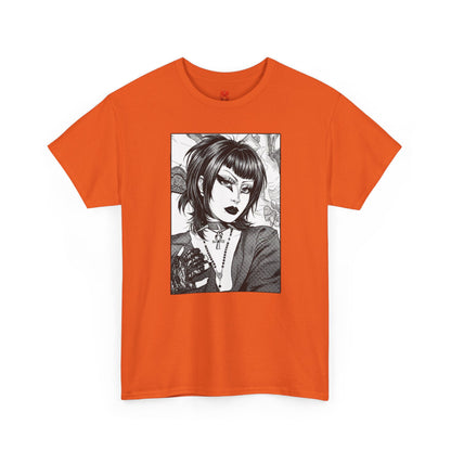 Gothic Manga Portrait T-Shirt