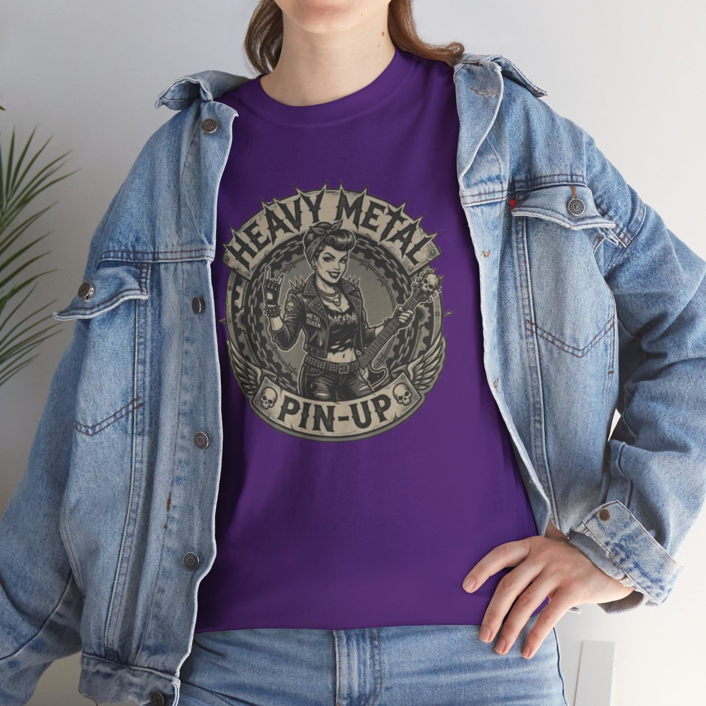T-shirt Pin-up Heavy Metal