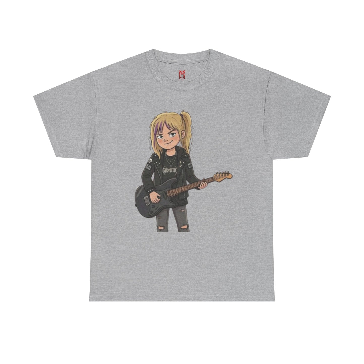 T-shirt Fille guitariste