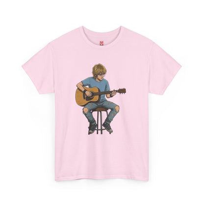 Homme Guitariste Acoustique T-Shirt