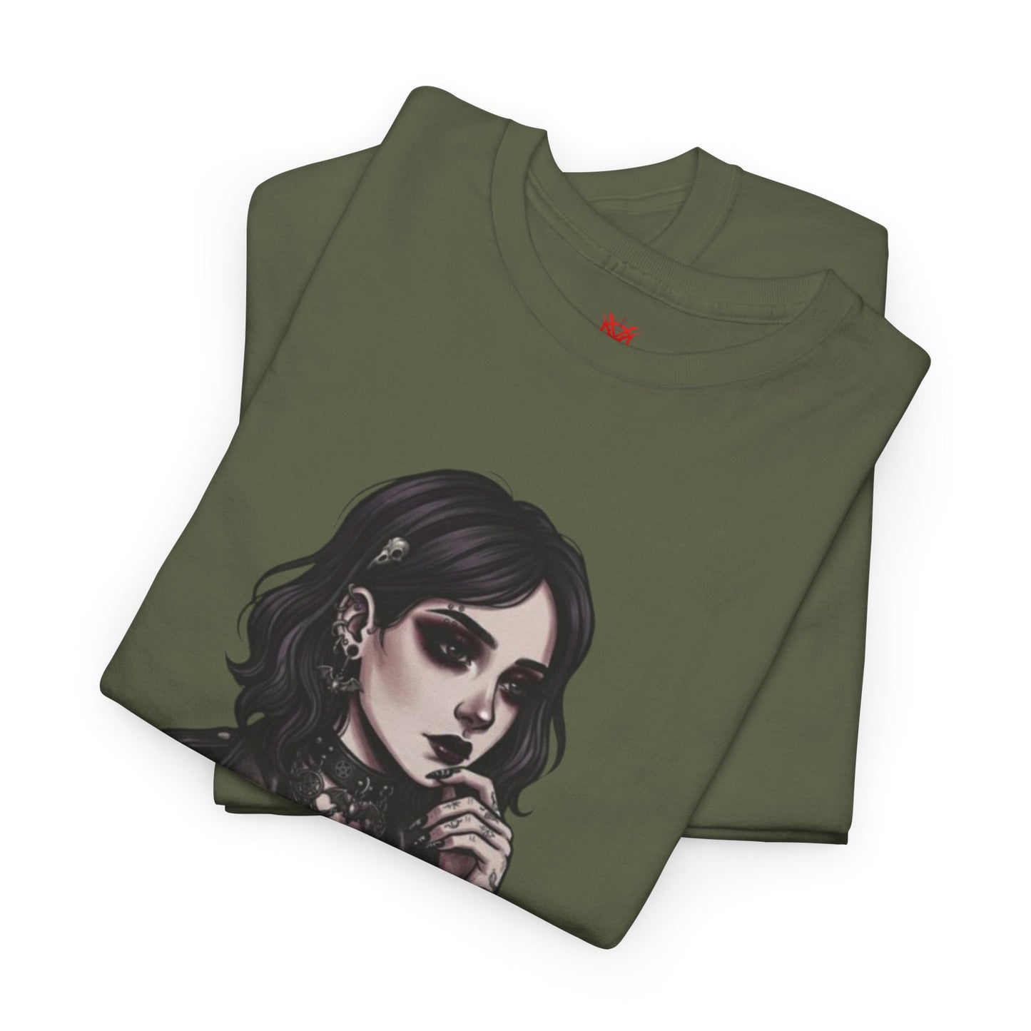 T-shirt Portrait Gothique