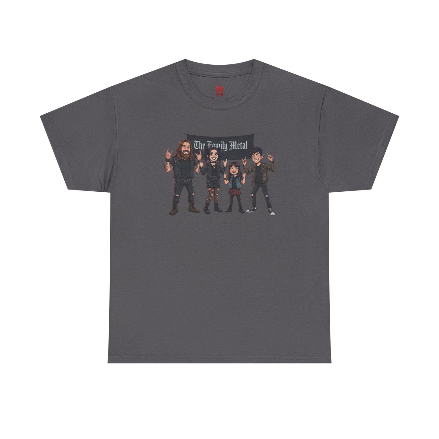 T-shirt famille Heavy Metal