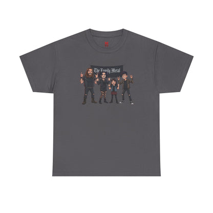 T-shirt famille Heavy Metal