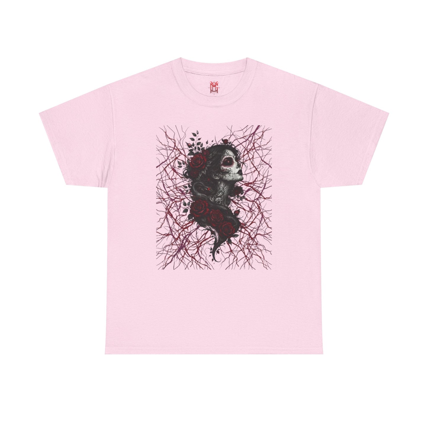 T-shirt Crâne et Roses