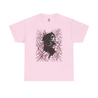 T-shirt Crâne et Roses
