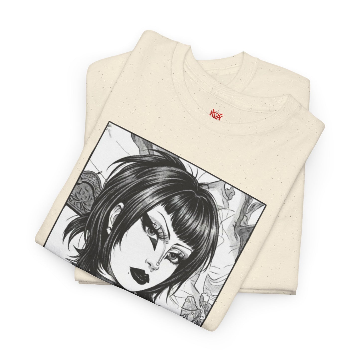 Gothic Manga Portrait T-Shirt
