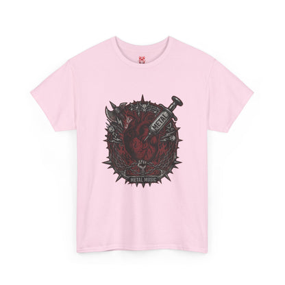 Metal heart Music T-Shirt