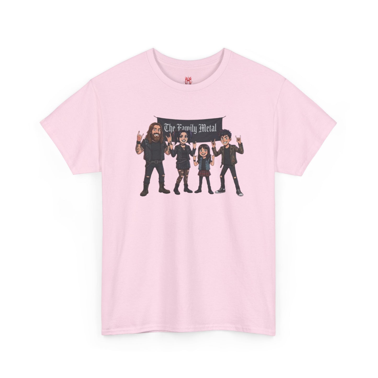 T-shirt famille Heavy Metal