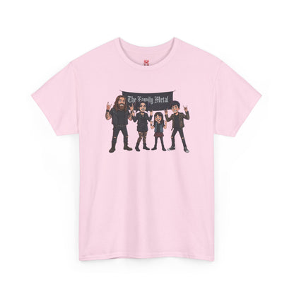 T-shirt famille Heavy Metal