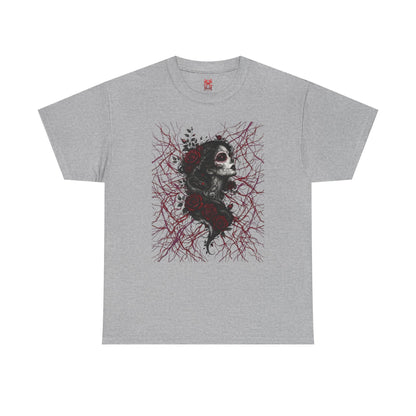 T-shirt Crâne et Roses