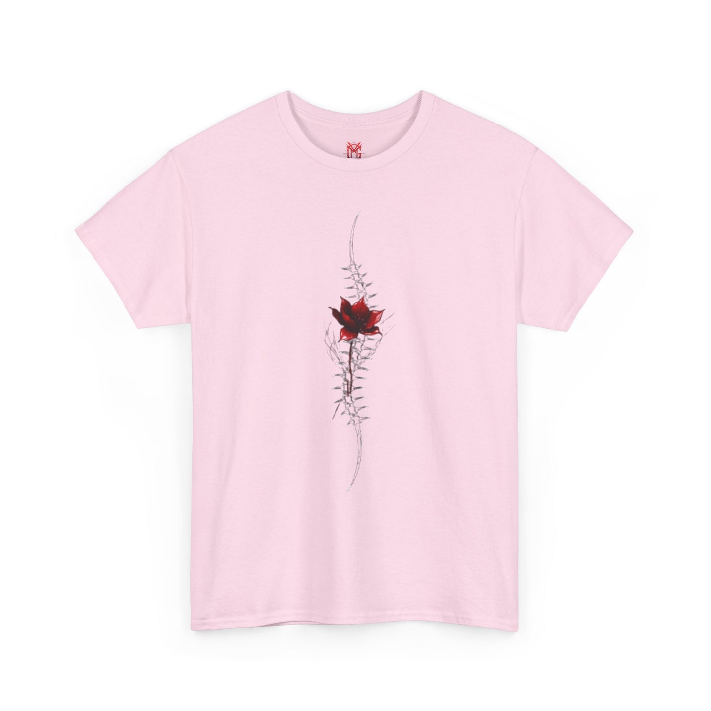 Spine & Red Rose T-Shirt
