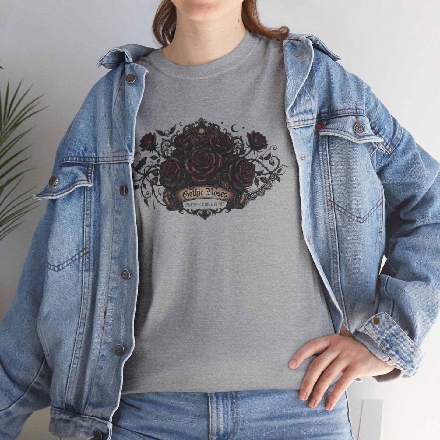 Gothic Roses T‑Shirt