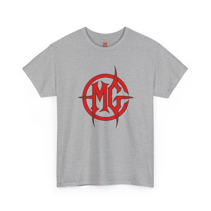 T-shirt MG rouge avec logo