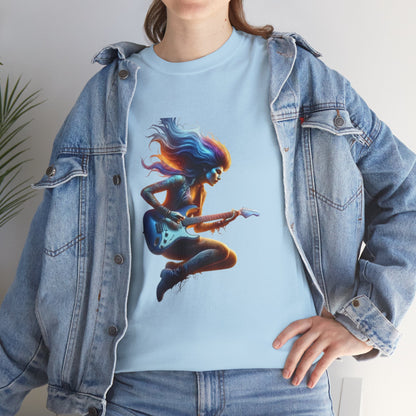 Neon Electric Guitar T-Shirt