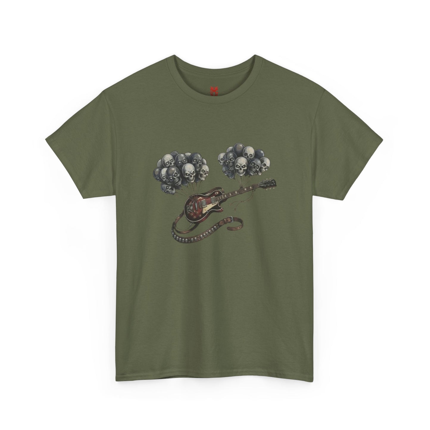 Acoustic Skull Guitar T-Shirt