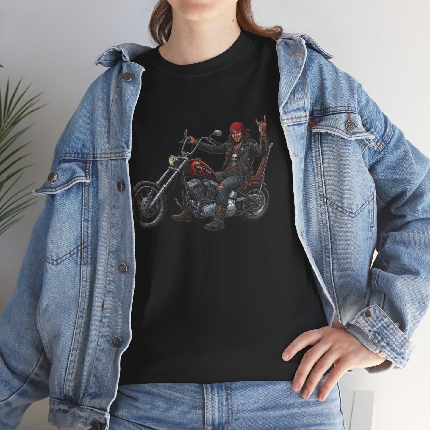 T-shirt moto biker
