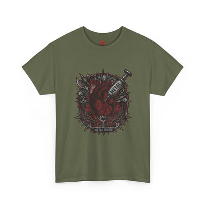 Metal heart Music T-Shirt