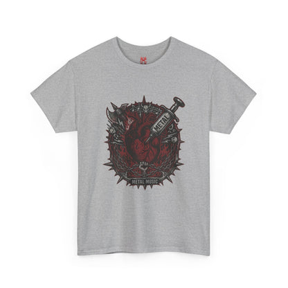 Metal heart Music T-Shirt