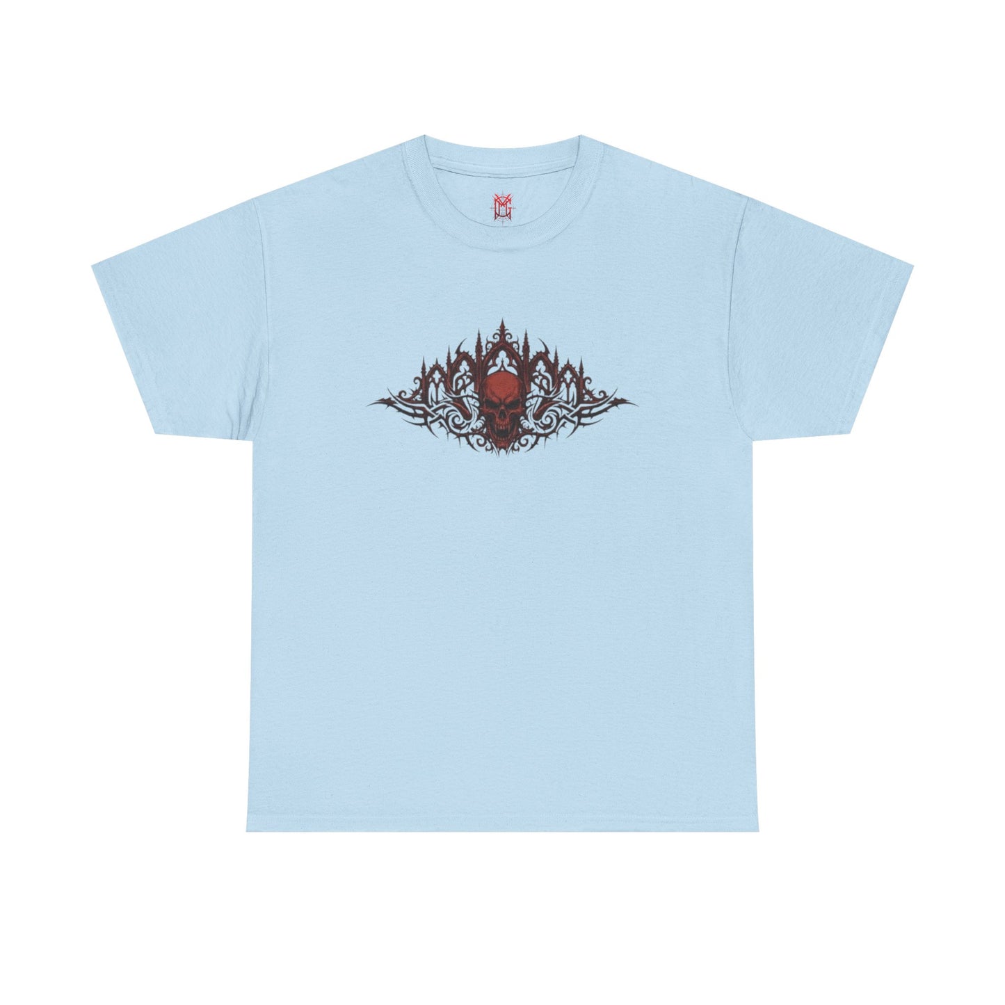 Gothic Red Skull T-Shirt