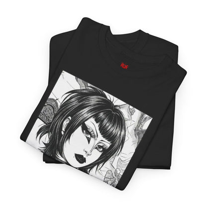 Gothic Manga Portrait T-Shirt