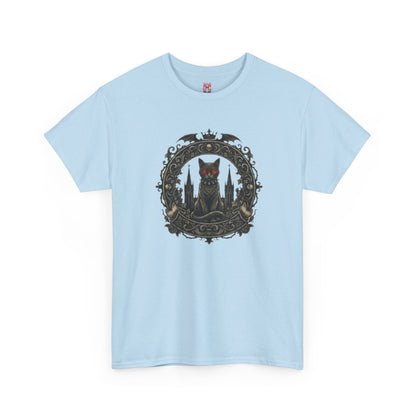 T-shirt Chat Gothique