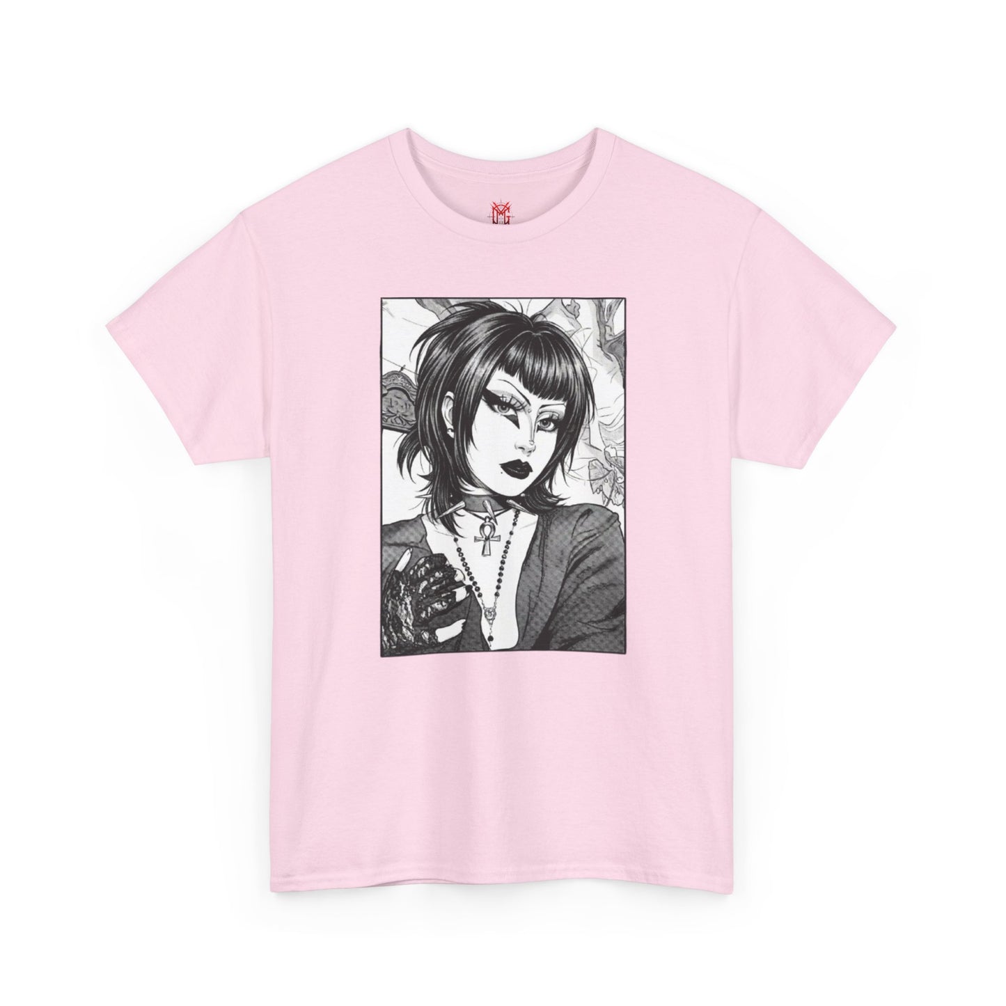 Gothic Manga Portrait T-Shirt