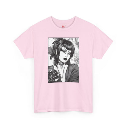 Gothic Manga Portrait T-Shirt