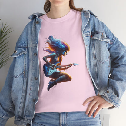 Neon Electric Guitar T-Shirt