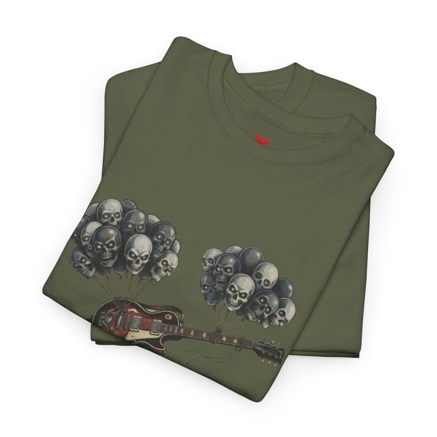 Acoustic Skull Guitar T-Shirt