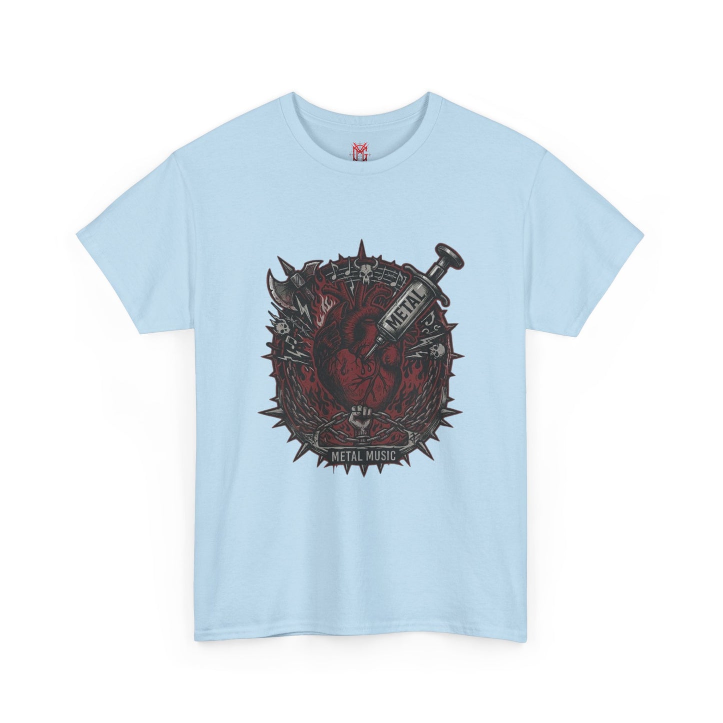 Metal heart Music T-Shirt