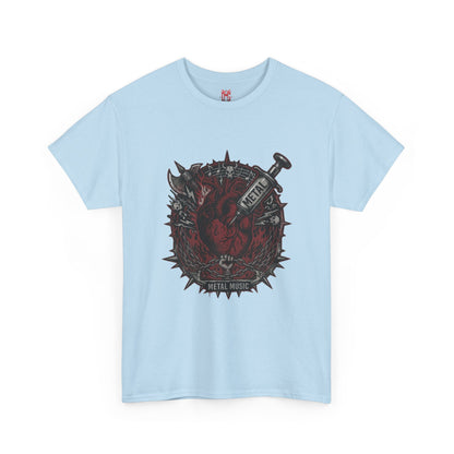 Metal heart Music T-Shirt