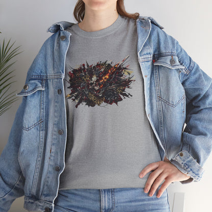 Galaxy Abstract Metal T-Shirt