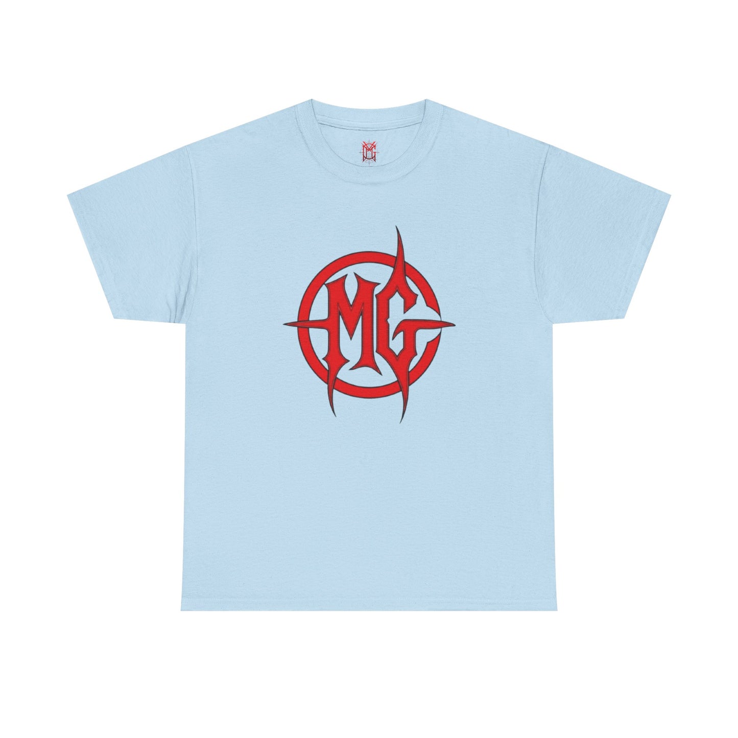T-shirt MG rouge avec logo