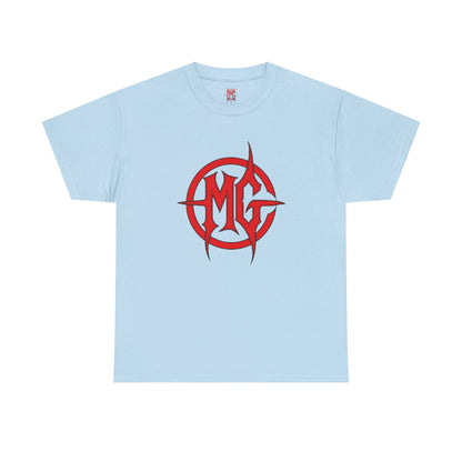 T-shirt MG rouge avec logo