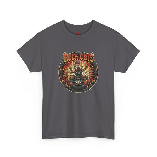 T-shirt Chats rock