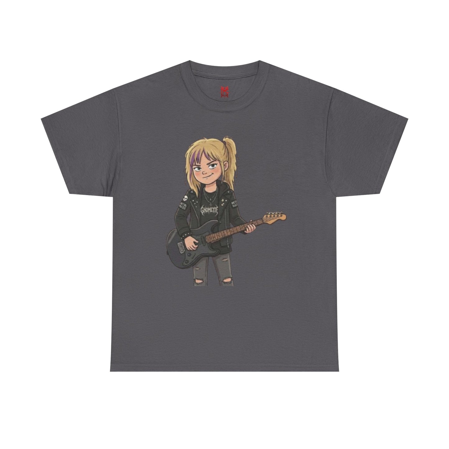 T-shirt Fille guitariste
