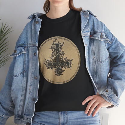 Gothic Thorn Cross T-Shirt