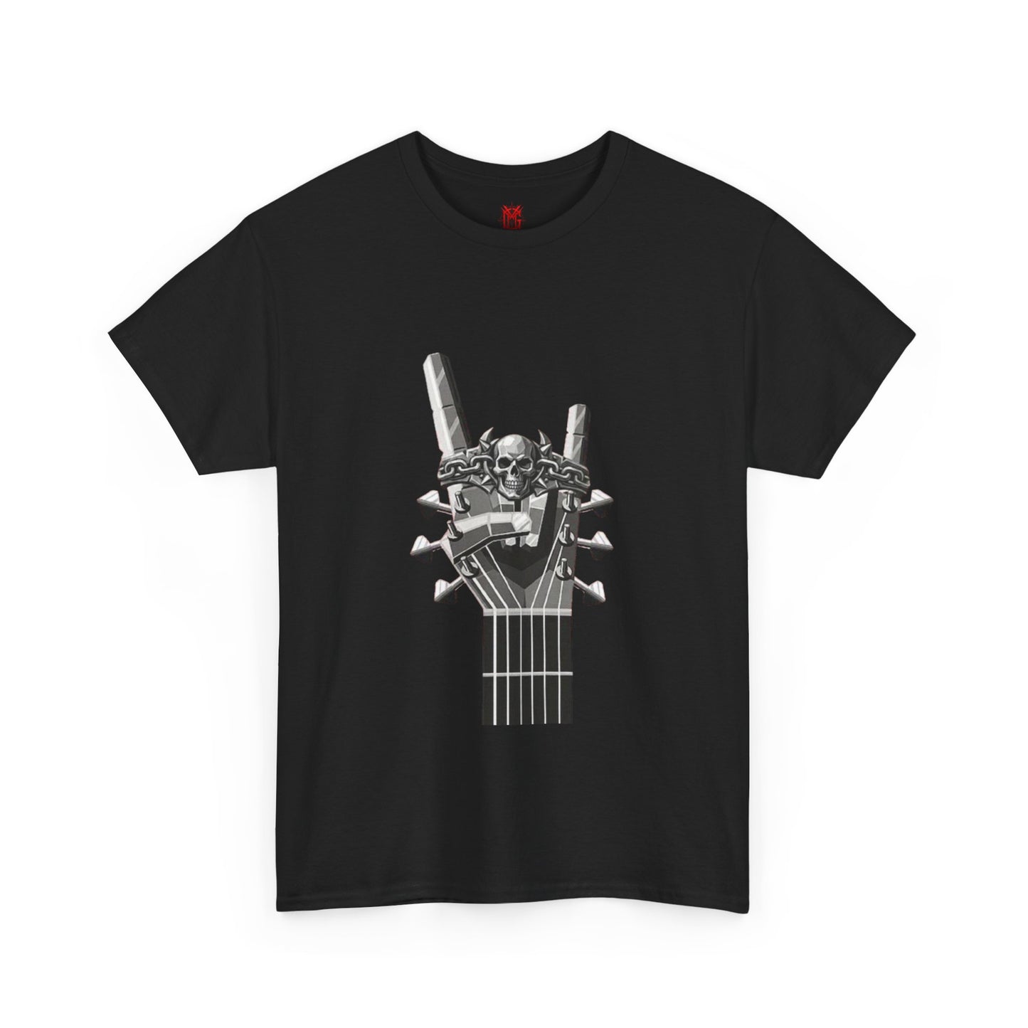 Guitar Skull  T-Shirt