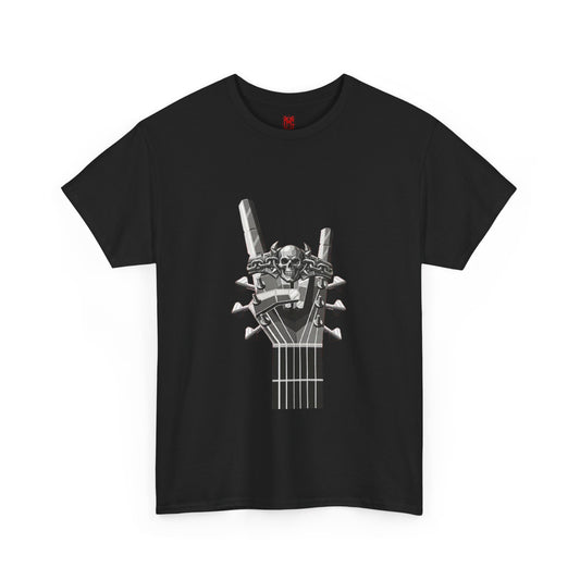 T-shirt crâne de guitare
