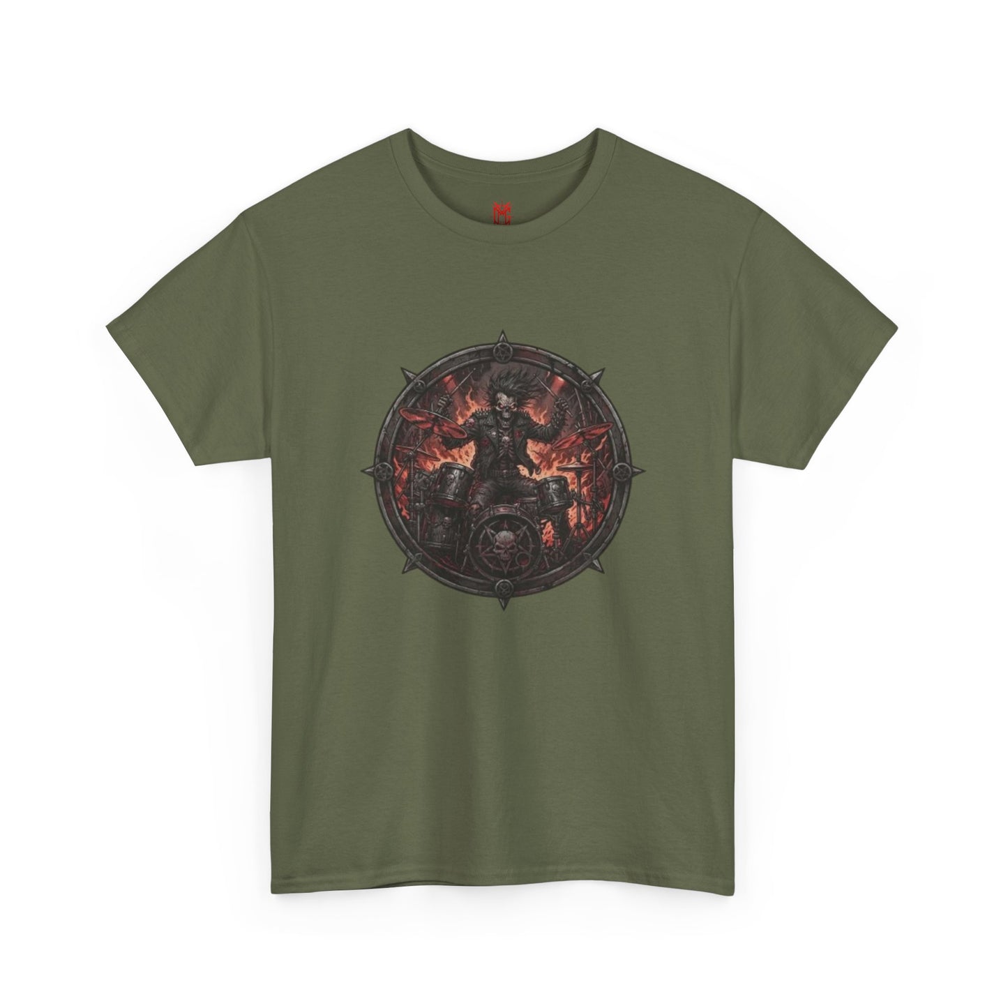 Drummer Heavy Metal T‑Shirt