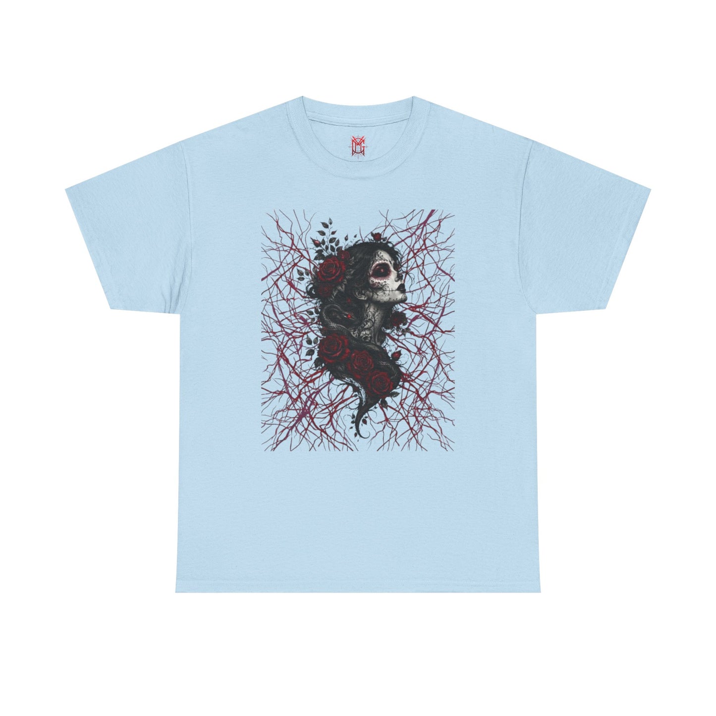 T-shirt Crâne et Roses