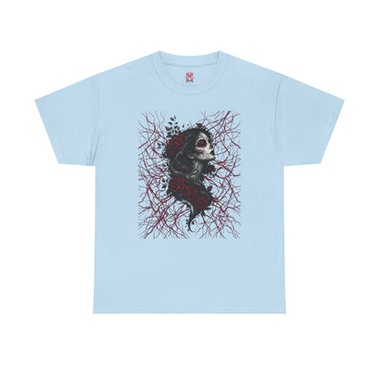 T-shirt Crâne et Roses
